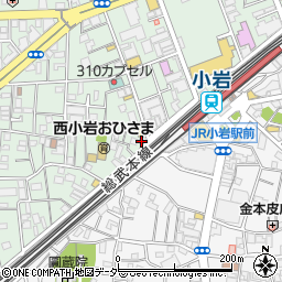 東京都江戸川区西小岩1丁目19-31周辺の地図