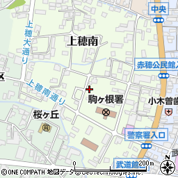 長野県駒ヶ根市上穂南9-13周辺の地図