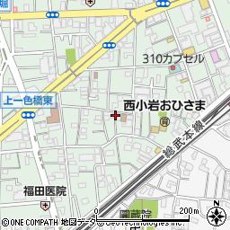 東京都江戸川区西小岩1丁目18-6周辺の地図