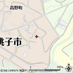 千葉県銚子市高野町39-5周辺の地図