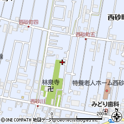東京都立川市西砂町5丁目13-31周辺の地図
