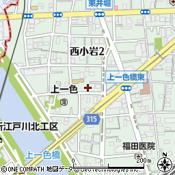 東京都江戸川区西小岩2丁目13-19周辺の地図