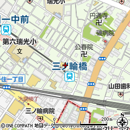 珈琲館 三ノ輪店周辺の地図
