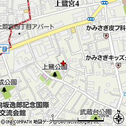 東京都中野区上鷺宮4丁目9周辺の地図