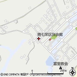 千葉県富里市七栄93-59周辺の地図