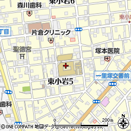 江戸川女子高等学校周辺の地図