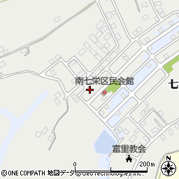 千葉県富里市七栄93-37周辺の地図