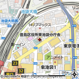 東京都豊島区東池袋1丁目39 2の地図 住所一覧検索 地図マピオン