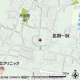 長野県駒ヶ根市赤穂北割一区2547-8周辺の地図