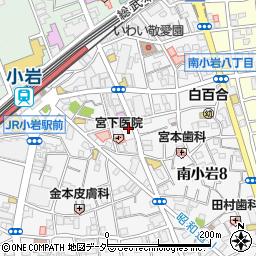 江戸芳周辺の地図