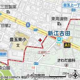 東京都練馬区豊玉北1丁目8-2周辺の地図
