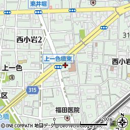 東京都江戸川区西小岩1丁目8-7周辺の地図