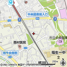 東京都福生市熊川938周辺の地図