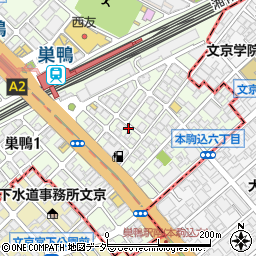 エコロパーク巣鴨第７駐車場周辺の地図