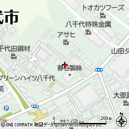 株式会社昭和瓦斯実業　八千代営業所周辺の地図