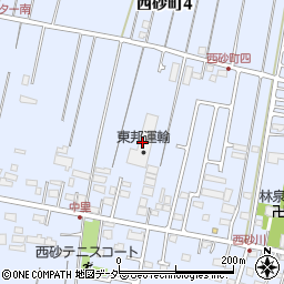 東京都立川市西砂町4丁目34周辺の地図