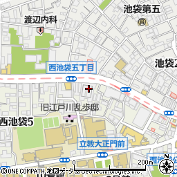 東都城東タクシー株式会社　配車センター周辺の地図