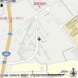 千葉県富里市七栄140-6周辺の地図
