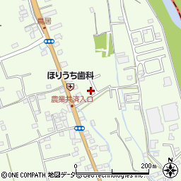 山梨県韮崎市藤井町駒井2892-1周辺の地図