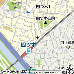 石川内科医院周辺の地図