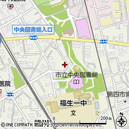 東京都福生市熊川853-25周辺の地図