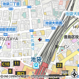 東京都豊島区西池袋1丁目30周辺の地図