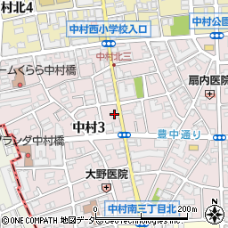 まいばすけっと中村橋駅南店周辺の地図