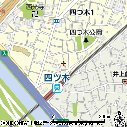 東京都葛飾区四つ木1丁目14-13周辺の地図
