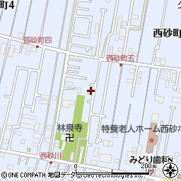 東京都立川市西砂町5丁目13-36周辺の地図