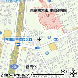 菅野ハウス周辺の地図