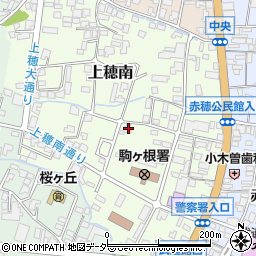 長野県駒ヶ根市上穂南9-17周辺の地図