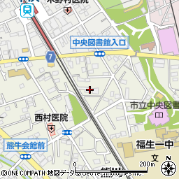 東京都福生市熊川938-11周辺の地図