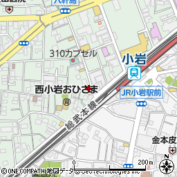 東京都江戸川区西小岩1丁目19-29周辺の地図
