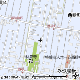 東京都立川市西砂町5丁目13周辺の地図