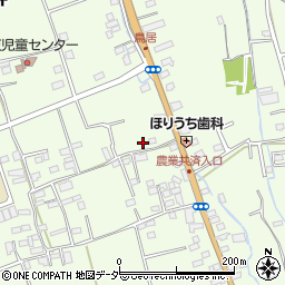山梨県韮崎市藤井町駒井2644周辺の地図