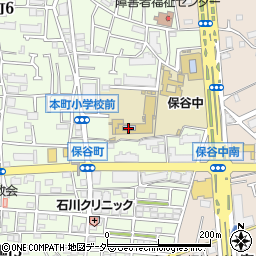 西東京市立本町小学校周辺の地図