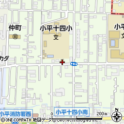 バーモス吉田周辺の地図