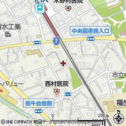 東京都福生市熊川947-13周辺の地図