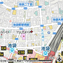 つけ麺専門店 三田製麺所 池袋西口店周辺の地図