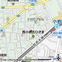 東京都江戸川区西小岩1丁目19-4周辺の地図