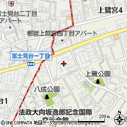 東京都中野区上鷺宮5丁目29周辺の地図