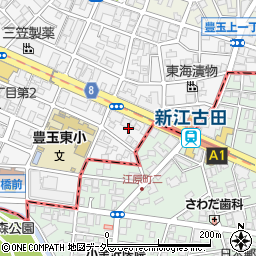 東京都練馬区豊玉北1丁目8周辺の地図