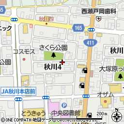 コスモス調剤薬局　秋川店周辺の地図
