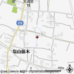 山梨県甲州市塩山藤木2126周辺の地図