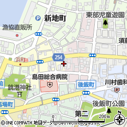 宮内本店周辺の地図