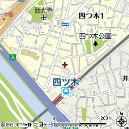 東京都葛飾区四つ木1丁目14-8周辺の地図