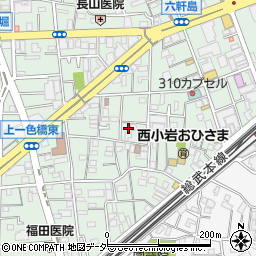 東京都江戸川区西小岩1丁目17-3周辺の地図