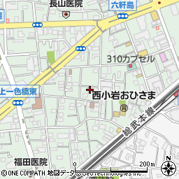 東京都江戸川区西小岩1丁目17-13周辺の地図
