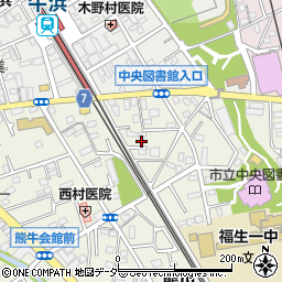 東京都福生市熊川938-10周辺の地図