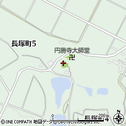 庄大門大師堂周辺の地図